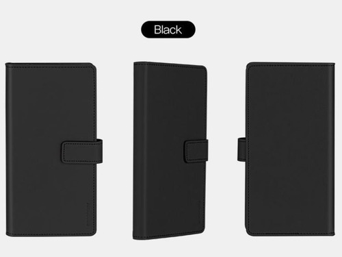 Imagen 2 de 10 de Funda Universal Con Tarjetero Deslizable Adherencia Nanopad