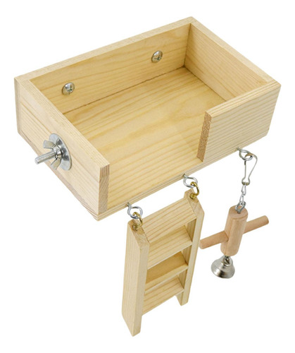 Perchas De Madera Para Pájaros, Para Ejercicio,