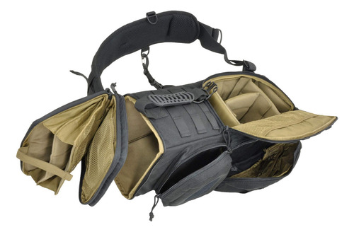 HAZARD 4 EVC-PRC-BLK - Negro - Invista(R) 1000D Cordura (R)