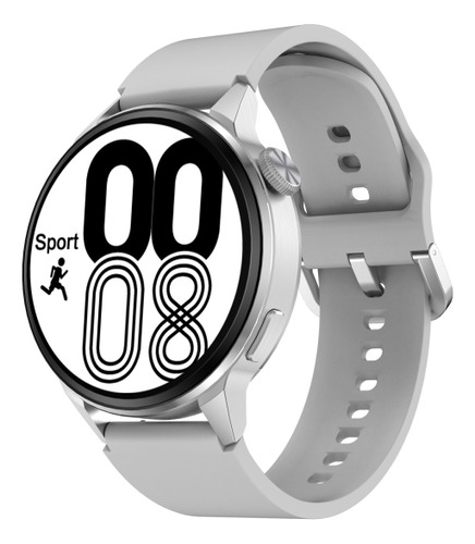 Reloj Inteligente Con Pantalla A Color Silver Dt4 De 1,36 Pu