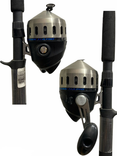 Imagen 4 de 5 de Pesca Combo Reel Zebco 808 Y Caña Boss Hawg Con Linea 20 Lb