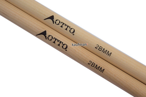 Imagen 2 de 8 de 6 Pares Baquetas Bateria Otto Madera De Maple Punta Madera