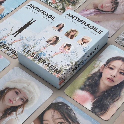 55 Photocards Le Sserafin - Edición Antifragile