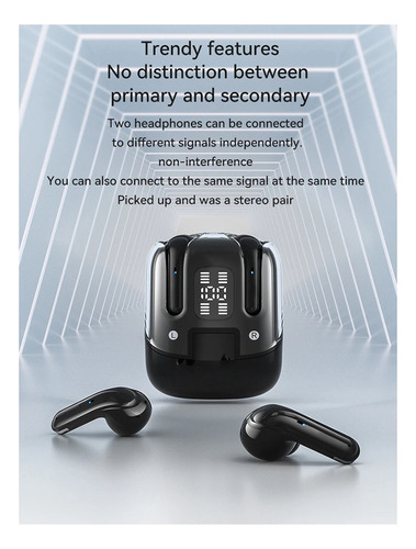 Auriculares Dx16, Auriculares Duales Inalámbricos, Dos Pare