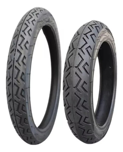 Par De Pneus Novos Biz Pop 100 110 125 80/100-14 + 60/100-17