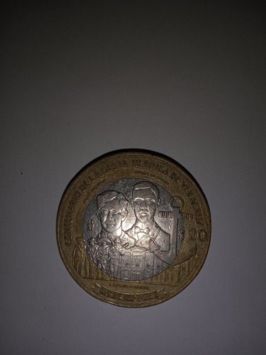 Moneda Conmemorativa Centenario Gesta Heróica De Veracruz