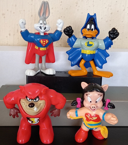 Figuras Looney Tunes, Superhéroes Dc, Mcdonald's, Completa