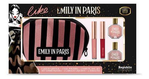 Eternal Set De Regalo Emily In Paris 5pzs Edicion Limitada