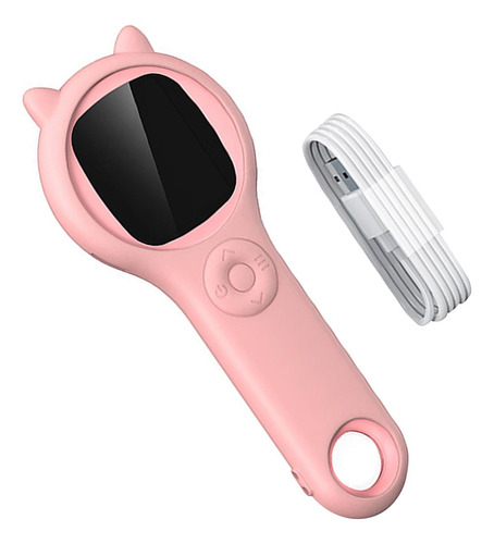 Lupa Electrónica Portátil Para Niños, Juguete Rosa