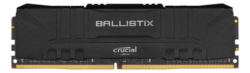 Memória Ram Ballistix Preto 8gb 1 Crucial Bl8g32c16u4