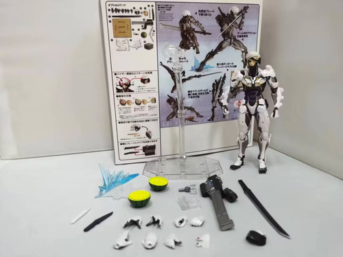 Figuras De Acción Kaiyodo Revoltech Metal Gear Solid Raiden