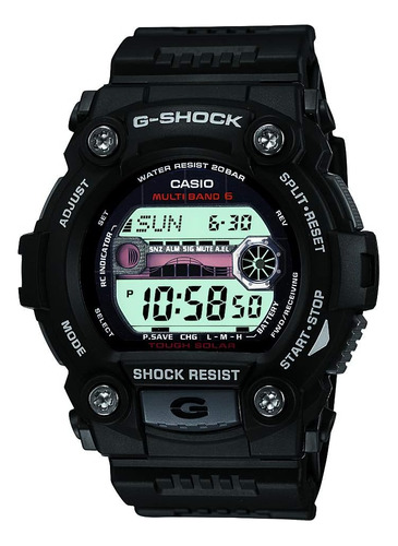 Casio Gw-cr G-shock Reloj De Cuarzo Negro Con Pantalla Para 