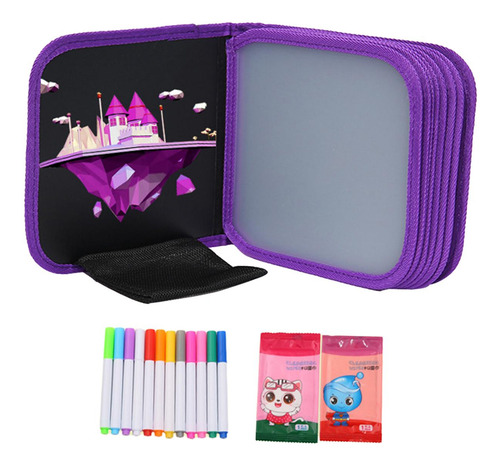 Juego De Libros De Borrables, Juguetes De Pintura, Estilo B