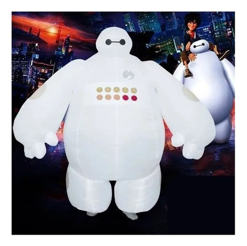 Aplicable A Disfraz Inflable Botarga Baymax Para Adulto