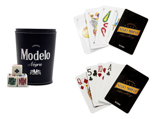 Cubilete Profesional Cervezas + 1 Española + 1 Poker