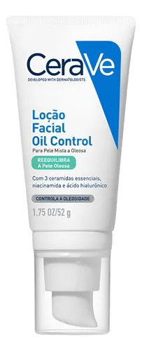 Cerave Loção Facial Hidratante Controle De Oleosidade 52g Oleosa ...