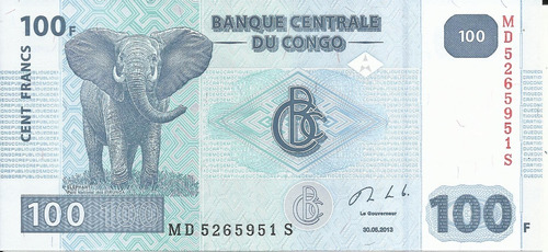 Congo 100 Fracos 2013