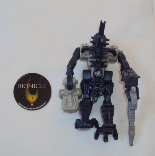 Brinquedo Mc Donalds Bionicle Vezok Com Disco - Coleção 2006 (Usado)