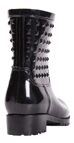 Imagen 4 de 8 de Bota De Lluvia Mujer Gummi Wellington Glam 35-41 Charolada