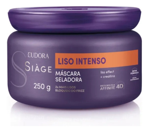 Kit Siàge Liso Intenso: 04 Itens - Eudora
