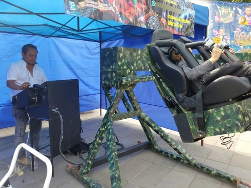 Simulador De Realidad Virtual Maquina Juego Mecánico Negocio (Usado)