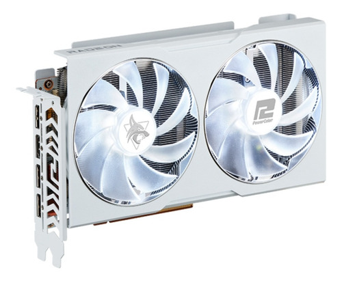 Imagen 7 de 7 de Tarjeta De Video Power Color Hellhound Spectral White Rx6650
