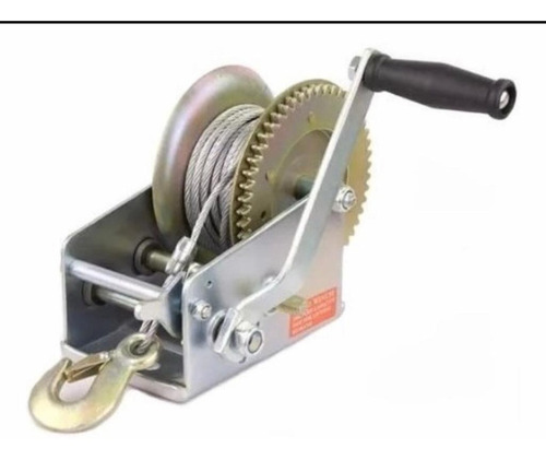 Winch Malacate Manual 1 Ton Cable De Acero Trabajo Pesado