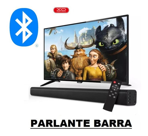 Parlante Barra  Para Pc -tv Con Bluetooth Usb-sd-fm