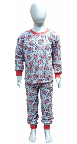 Imagem 6 de 8 de Combo Com 2 Pijamas Infantil Tamanhos 2/3/4/6 Malha Menina