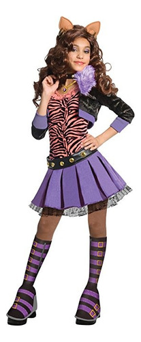 Monster High Clawdeen Lobo Deluxe Traje - Pequeño