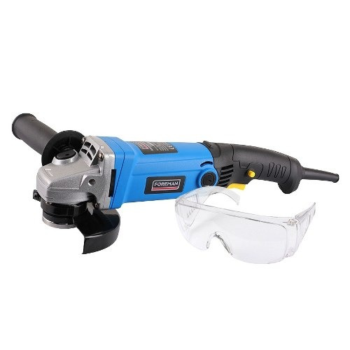 Amoladora Foreman 950w Para Disco De 4 1/2' + Lentes En Loi