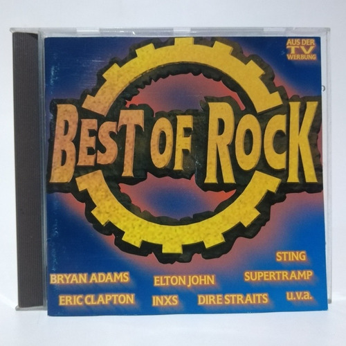 Best Of Rock - Cd  The Police, Inxs, Clapton, Supertramp,etc