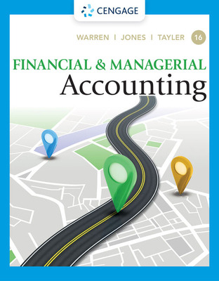 Libro Financial & Managerial Accounting - Warren, Carl S.