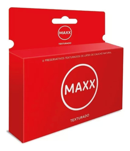 Preservativo Maxx De Latex Texturado X 6 Un
