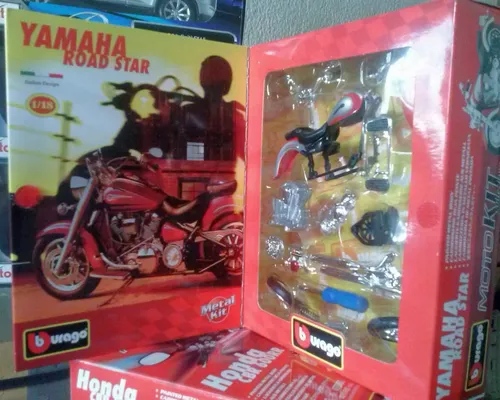 Moto Kit Burago Escala 1/18