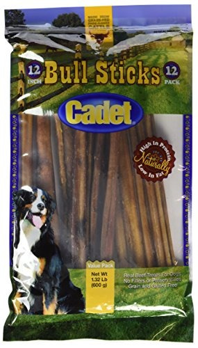 Paquete Cadet Gourmet Bull Sticks 12