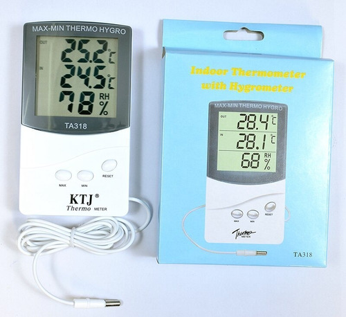 Termohigrómetro Digital Con Certificado De Calibración Invim