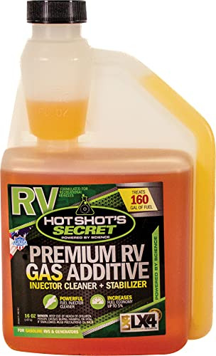 Hot Shot's Secret Premium Rv Aditivo De Gas Botella De 16 On