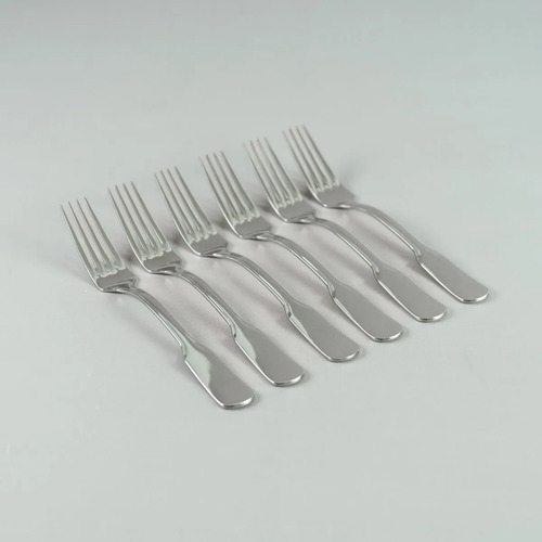 Set Cubiertos X24 Volf Classic Acero Inox Cocina Pack Armado