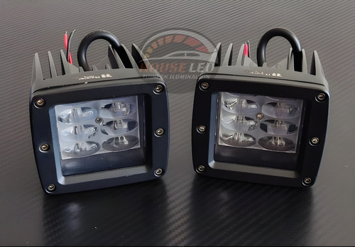Foco Led 40w 9d Cuadrado Neblinero Auto Camioneta Bi-volt