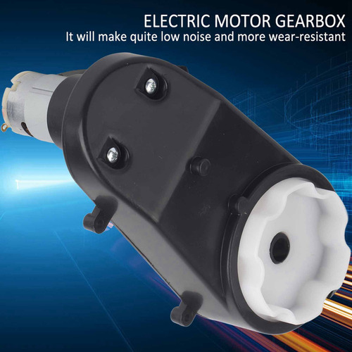 Caja De Cambios Con Motor Eléctrico Rs390 6v/12v 12000-20000