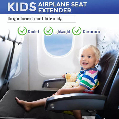 Jj Cojín Extensor De Asiento De Avión Para Bebés