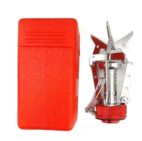 Imagen 4 de 9 de Calentador Mini Portatil Plegable Chispero + Cartucho 230g