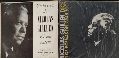 Nicolas Guillen Poemas Del Gran Zoo + El Son Entero Lote