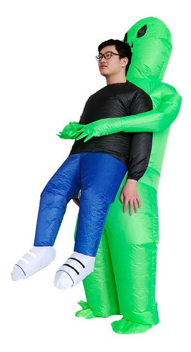 Disfraces Traje Inflable Extraterrestre Para Adultos Y Niños