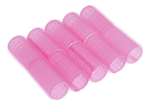 Rulos De Estilo Pegajoso 10x-rosa-28mm Descrito Descrito