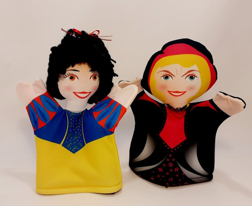 Títeres Del Cuento Blancanieves Lo Pequeño Es Hermoso (x 11)
