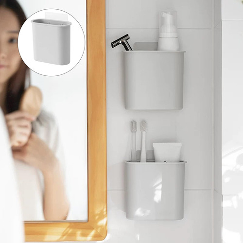 Soporte Multiusos Para Cepillos De Dientes De Gran Capacidad