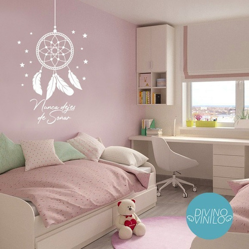 Imagen 3 de 4 de Vinilo De Pared Atrapasueños Boho
