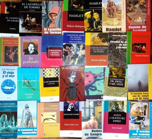 Lote X 20 Libros A Elección Orwell Hemingway Arlt Poe Otros